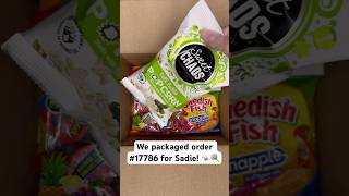 We packaged order 17786 for Sadie 🍬🍭🍫📦 candyshop packingorders [upl. by Fia]