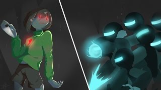 Chara VS Skells Army  Undertale Animation Megatale Part9 13 [upl. by Ursal]