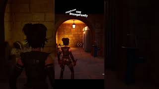 Tunnel between Sandy Steppes amp Snooty Station Max Settings  Fortnite Shorts [upl. by Maupin]