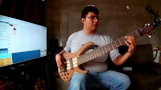 DE PERIODICO UN GALLITO BASS COVER [upl. by Ettevets377]