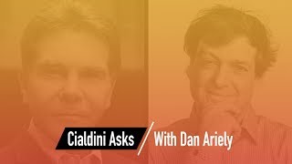 Cialdini Asks Dan Ariely [upl. by Buyers]