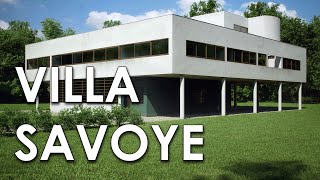 Villa Savoye Architecture History [upl. by Ahtenek]