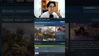 Cara gampang download Throne amp Liberty throneandliberty throneandlibertygameplay newmmorpg [upl. by Lobel]