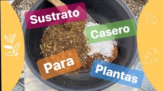 Como hacer sustrato casero para plantas 🌱  Sustrato para semilleros sustrato para macetas [upl. by Siskind]