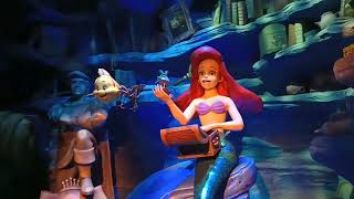 The Little Mermaid Ride  Ariels Undersea Adventure  Disney California Adventure Disneyland Resort [upl. by Xylina]