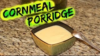 JAMAICAN CORNMEAL PORRIDGE RECIPE  The Jamaican Mother [upl. by Wallford]