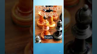 Chaturanga The Ancestral Game of Chess That Originated in India shorts [upl. by Jaye]