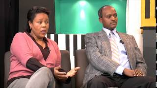 Dr Bekele Shanko and His Wife Shewa Seyoum Interview with Abiy Taddele at Kiya Show Part 1 [upl. by Kristel]