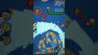 WormsZone NT14Gamer Biggest Snake battle Game playsnake game wormszoneyoutubeshorts shorta [upl. by Renata]