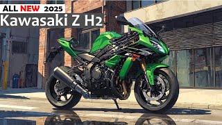 Kawasaki Z H2 Redesign Concept A Vision of Power and Precision for 2025 [upl. by Iahcedrom]