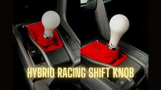 HYBRID RACING SHIFT KNOB AND LOCK COLLAR 10th GEN CIVIC CIVIC HATCHBACK FK7 UNBOXING INSTALL [upl. by Esemaj]