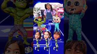 Toys and Colors  Dame Tu Cosita Coffin Dance Song Cover Tiles hop shorts pkxd [upl. by Ahsropal]