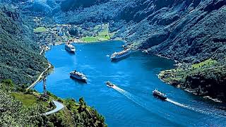 Discover Real Fantastic Geirangerfjorden Fjord Norway [upl. by Werby379]