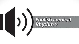 Foolish Comical Rhythm Track  Free Sound Effects For Video Editing [upl. by Suhploda]