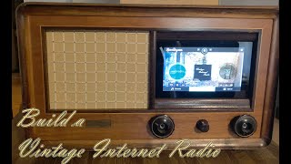 Volumio Vintage Internet Radio Build with Raspberry PI and HiFiBerry amp2 [upl. by Aerol637]