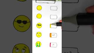 What mind emoji is UR battery now shorts trending youtube fyp viralvideo drawing satisfying [upl. by Nannah680]