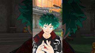 POV Deku saves you from your pain deku myheroacademia anime vrchat [upl. by Eidassac453]