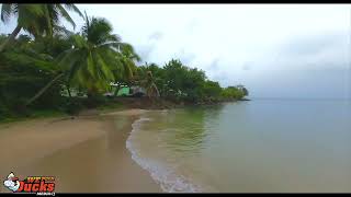 Laborie Beach St Lucia 4k Drone [upl. by Eiger205]