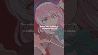 Classroom of Elite Op 3  Minor Piece  ZAQ anime opening songlyrics clasroomofelite fyp [upl. by Ejroj165]