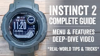 Garmin Instinct 2 Series The Complete Beginners Guide [upl. by Initirb441]