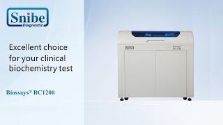 Snibe Biossays BC1200  Excellent choice for your clinical biochemistry test [upl. by Immat]