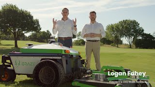 Graze Robotics Revolutionizing Lawn Care with Autonomous Mowers [upl. by Ecirehs]