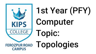 Topologies  Network Topologies  Computer 1st Year [upl. by Husein]