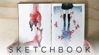 2017 Watercolor Sketchbook [upl. by Nostrebor]