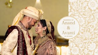 ANAND AND AVANTI WEDDING HIGHLIGHT [upl. by Brant]