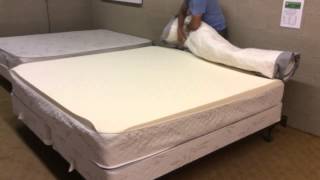 Adjustable Natural Talalay Latex Mattress Assembly Instruction by Arizona Premium Mattress [upl. by Giark]