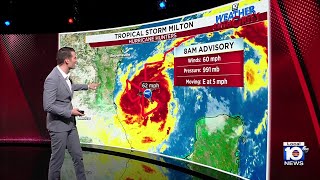 Tropical Storm Milton to strengthen into hurricane [upl. by Gherardi880]