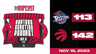 Scottie  Raps Eviscerate the Pistons  LIVE Reaction Podcast w Samson Folk [upl. by Kolk]