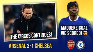 ARSENAL 31 CHELSEA  THE LAMPARD CIRCUS CONTINUES  MADUEKE GOAL WE ACTUALLY SCORED 🤯 [upl. by Gnoz]