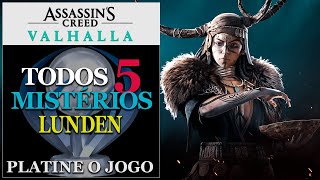 Todos Mistérios de Lunden All Lunden Mysteries – ASSASSINS CREED VALHALLA [upl. by Ahsikahs]