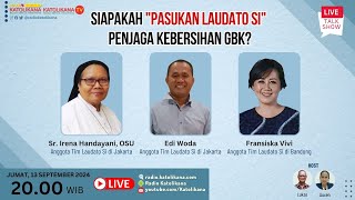 SIAPAKAH quotPASUKAN LAUDATO SIquot PENJAGA KEBERSIHAN GBK [upl. by Essie]