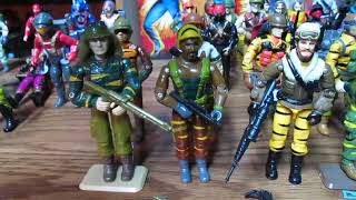 GIJoe 1988 Action Figure Collection [upl. by Abrahams]