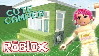 HOW TO BUILD A CAMPERVAN IN BLOXBURG  Welcome to Bloxburg [upl. by Shank]