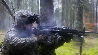 US Army conducts Combat Training in Germany Feb 2024 [upl. by Iliram]