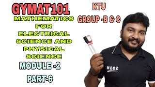 METHOD OF VARIATION OF PARAMETERSGYMAT101KTU2024GROUP B amp CMODULE 2PART6 [upl. by Rafi888]