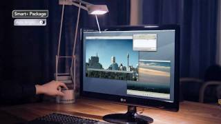 LG E2250V Premium LED LCD Monitor met LED backlight display [upl. by Ynaffat]