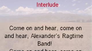 Alexanders Ragtime Band with vocals [upl. by Dev307]