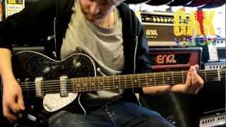 Gretsch  G5265 Jet Electromatic Baritone Guitar Demo at GAK [upl. by Bonina]