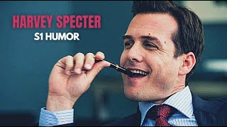 Harvey Specter HUMOR Suits S1 [upl. by Nnaarat]