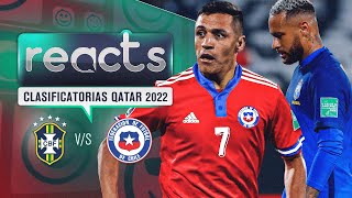 Brasil 🇧🇷 vs Chile 🇨🇱  Clasificatorias Qatar 2022 🔴 EN VIVO [upl. by Haniraz]