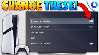 Change These PS5 Pro Settings BEFORE Playing [upl. by Hayidan753]