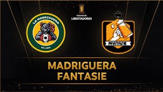 LA MADRIGUERA VS FANTASIE  271024  COPA LIBERTADORES [upl. by Haseefan]