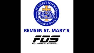 Remsen St Marys vs West BendMallard 8P Round 1 Varsity Football [upl. by Nnahteb]