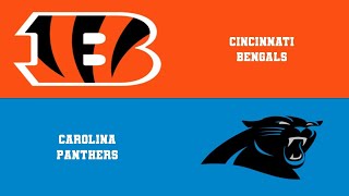 Bengals vs Panthers Week 4 Simulation  Madden 25 Rosters [upl. by Lerual]