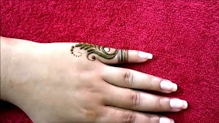 Easy and Beautiful Mehndi Design for Fingers  Arham Mehndi Designs [upl. by Oscar]