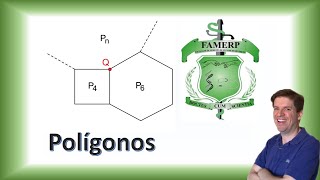 Os polígonos regulares de 4 6 e n lados indicados na figura por P4 P6 e Pn possuem o vértice Q [upl. by Secunda996]